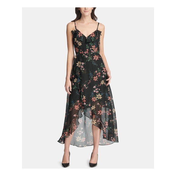 Kensie Dresses & Skirts - Kensie woman floral dress sheer